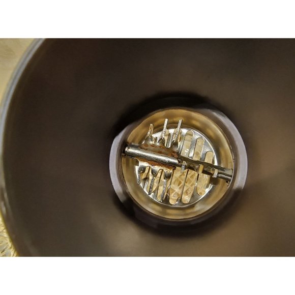 Federal Housewares Brown Nut Grinder, EUC. 7"T x 3"W. - Picture 7 of 7